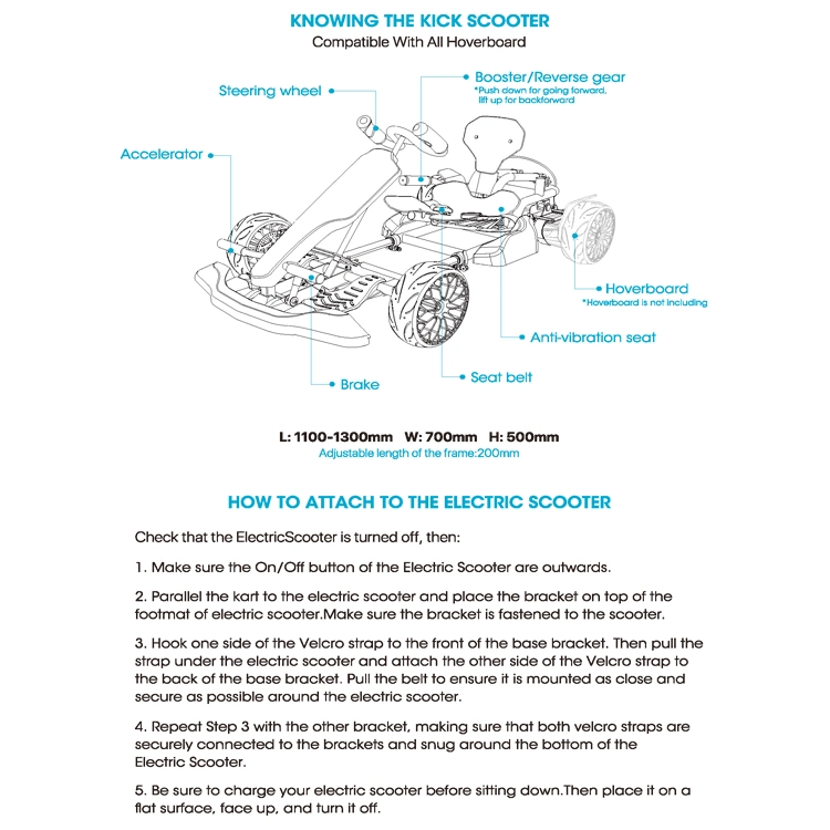 Safe and Comfortable High-Load-Bearing Children S Go-Kart High-Quality Solid Go-Kart