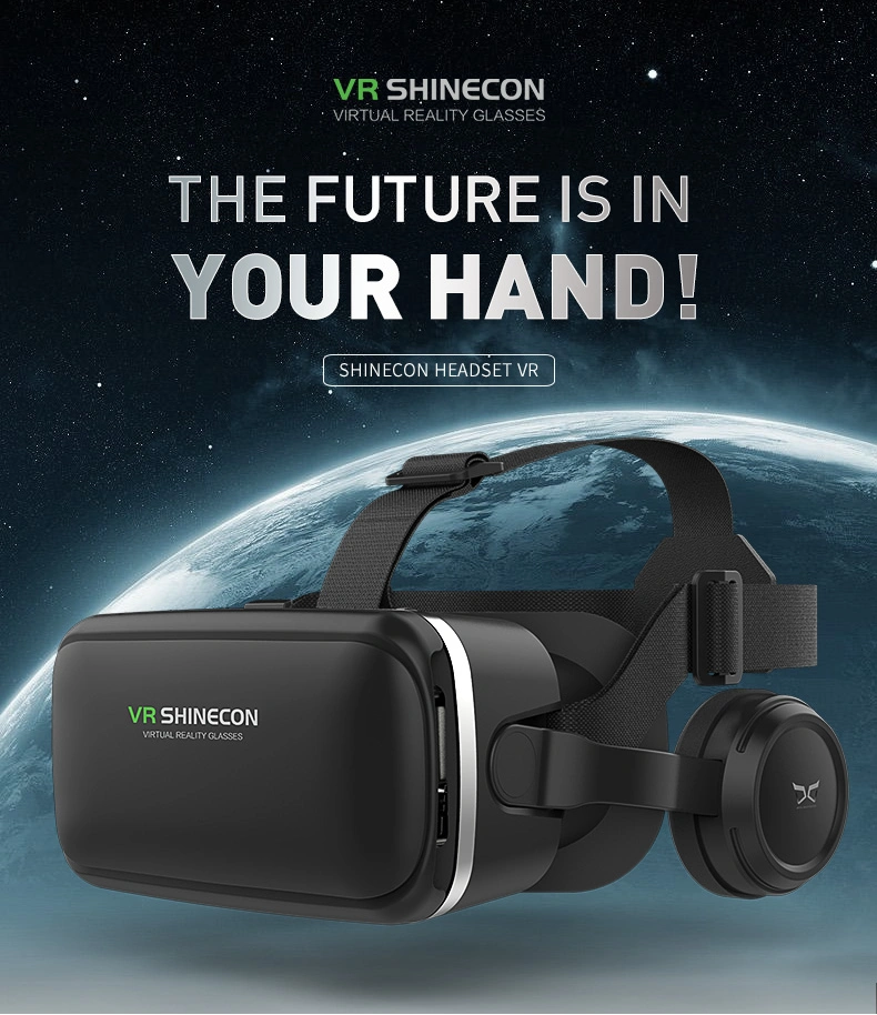 Newest Creative Vr Shinecon 3D Video Glasses Virtual Reality for Smartphones