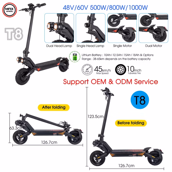 Scooter de autoequilíbrio de duas rodas Skate elétrico de autoequilíbrio de duas rodas