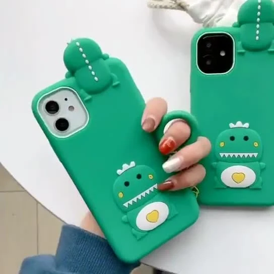 Capa de celular de borracha personalizada de fábrica e venda por atacado de capas de celular de silicone para iPhone 11 PRO