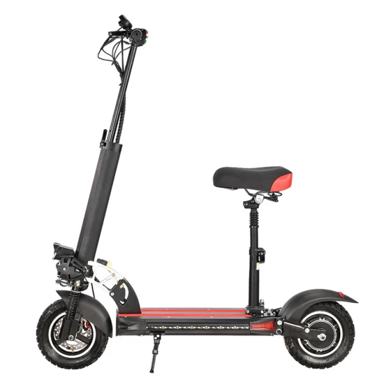 Scooter elétrico de longo alcance 80 km 10 polegadas fora da estrada 32 mph 1000 W motor duplo 48V20ah China adulto barato E Scooter